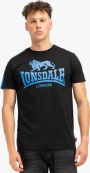 Lonsdale T-Shirt Henconner Herren Schwarz/Beige/Weiß