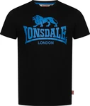 Lonsdale T-Shirt Henconner Herren Schwarz/Beige/Weiß
