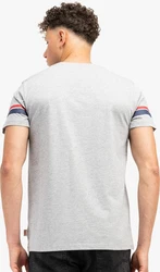 Lonsdale T-Shirt Methley Schwarz/Beige/Weiß
