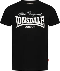 Lonsdale T-Shirt Colsbrooke Herren Schwarz/Beige/Weiß