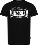 Lonsdale T-Shirt Colsbrooke Herren Schwarz/Beige/Weiß