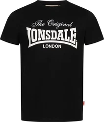 Lonsdale T-Shirt Colsbrooke Herren Schwarz/Beige/Weiß