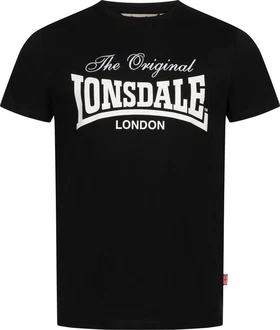 Lonsdale T-Shirt Colsbrooke Herren Schwarz/Beige/Weiß