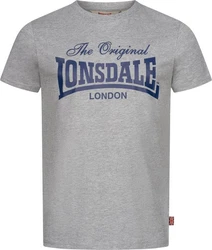 Lonsdale T-Shirt Colsbrooke Herren Schwarz/Beige/Weiß