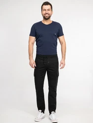 Rock Creek Cargohose H-384 Schwarz/Khaki/Dunkelgrau