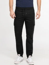 Rock Creek Cargohose H-384 Schwarz/Khaki/Dunkelgrau