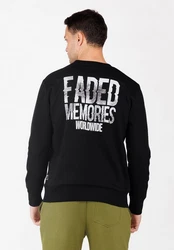 Key Largo Sweatshirt MSW KLFADED MEMORIES Dunkelgrau/Schwarz/Grau/Braun