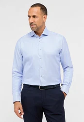 Eterna Langarmhemd Modern Fit Twill Hemd 