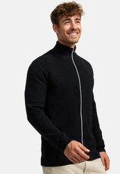 Kronstadt Sweatjacke KSCarlo Zip Schwarz