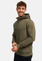 Kronstadt Sweatshirt Lars Dunkelgrün/Khaki