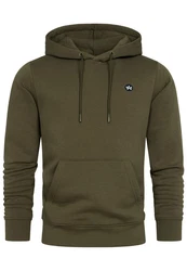 Kronstadt Sweatshirt Lars Dunkelgrün/Khaki