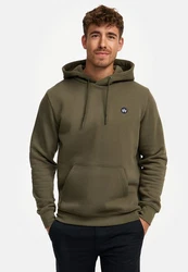 Kronstadt Sweatshirt Lars Dunkelgrün/Khaki