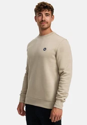 Kronstadt Strickpullover KSLars Khaki/Beige/Braun