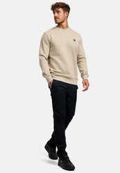 Kronstadt Strickpullover KSLars Khaki/Beige/Braun