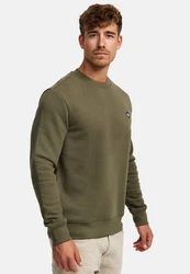 Kronstadt Strickpullover KSLars Dunkelgrün/Khaki