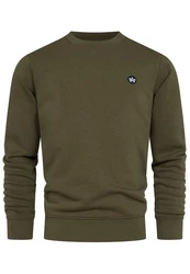 Kronstadt Strickpullover KSLars Dunkelgrün/Khaki