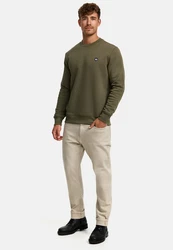 Kronstadt Strickpullover KSLars Dunkelgrün/Khaki