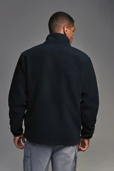 Next Kapuzenfleecejacke Fleece-Reißverschlussjacke Dunkelblau/Schwarz
