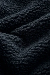 Next Kapuzenfleecejacke Fleece-Reißverschlussjacke Dunkelblau/Schwarz