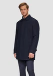 s.Oliver BLACK LABEL Langmantel Wattierter Mantel Schwarz