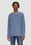 QS Strickpullover Blau/Grau/Hellblau