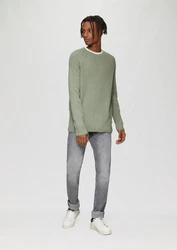 QS Strickpullover Grün/Hellgrün/Dunkelgrün