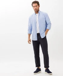 Brax 5-Pocket Hose Style CADIZ Blau