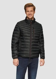 Allwetterjacke Leicht wattierte Steppjacke aus recyceltem Polyester Blende