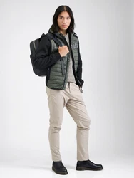 CAMP DAVID Jacke Dunkelgrün/Grau