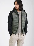 CAMP DAVID Jacke Dunkelgrün/Grau