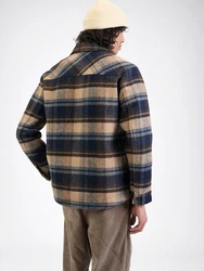 SELECTED HOMME Jacke SLHArchive (1-St) Hellblau/Blau/Gelb/Beige/Creme/Braun