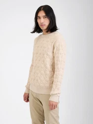 SELECTED HOMME Pullover Beige/Khaki/Rosa