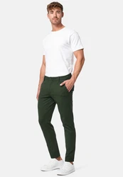 Indicode Herren Rodekro Chinohose Super Stretch mit 4 Taschen 