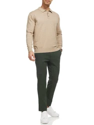Indicode Herren Rodekro Chinohose Super Stretch mit 4 Taschen Army