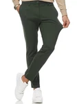 Indicode Herren Rodekro Chinohose Super Stretch mit 4 Taschen Army