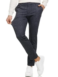 Indicode Herren Rodekro Chinohose Super Stretch mit 4 Taschen 