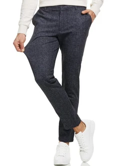 Indicode Herren Rodekro Chinohose Super Stretch mit 4 Taschen 