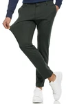 Indicode Herren Rodekro Chinohose Super Stretch mit 4 Taschen Dunkelgrün/Grün/Khaki