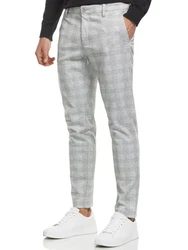 Indicode Herren Rodekro Chinohose Super Stretch mit 4 Taschen 