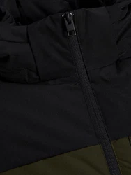 Jack & Jones Winterjacke JJEOtto (1-St) Dunkelgrün/Grün