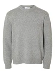 SELECTED HOMME Pullover SLHCody grau