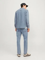 Jack & Jones Regular-fit Jeans JJIChris JJClassic Blau/Hellblau