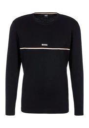 Pyjama Unique LS-Shirt mit Rundhalsausschnitt