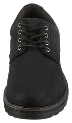 camel active Schnürschuh Schwarz/Dunkelblau