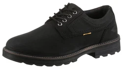 camel active Schnürschuh Schwarz/Dunkelblau