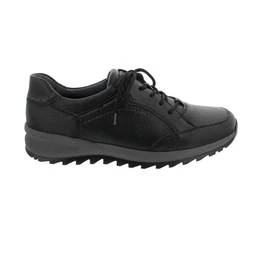 Waldlufer Waldlufer Helle Halbschuh, Hirschleder, schwarz, Weite H 388005-199-0 Schnrschuh