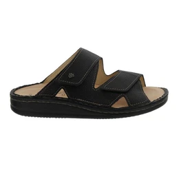Danzig-S Pantolette, Bison (Glattleder), schwarz, Weichbe Pantolette