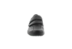 Waldlufer Herwig Slipper Halbschuh Klett schwarz