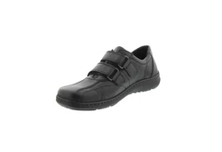 Waldlufer Herwig Slipper Halbschuh Klett schwarz
