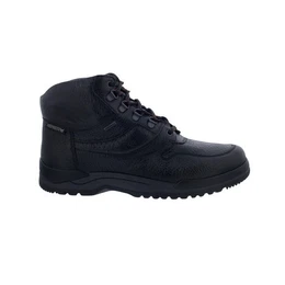 Clint MT Schnrboot, Mephi-Tex, Glattleder, Black Schnrstiefel